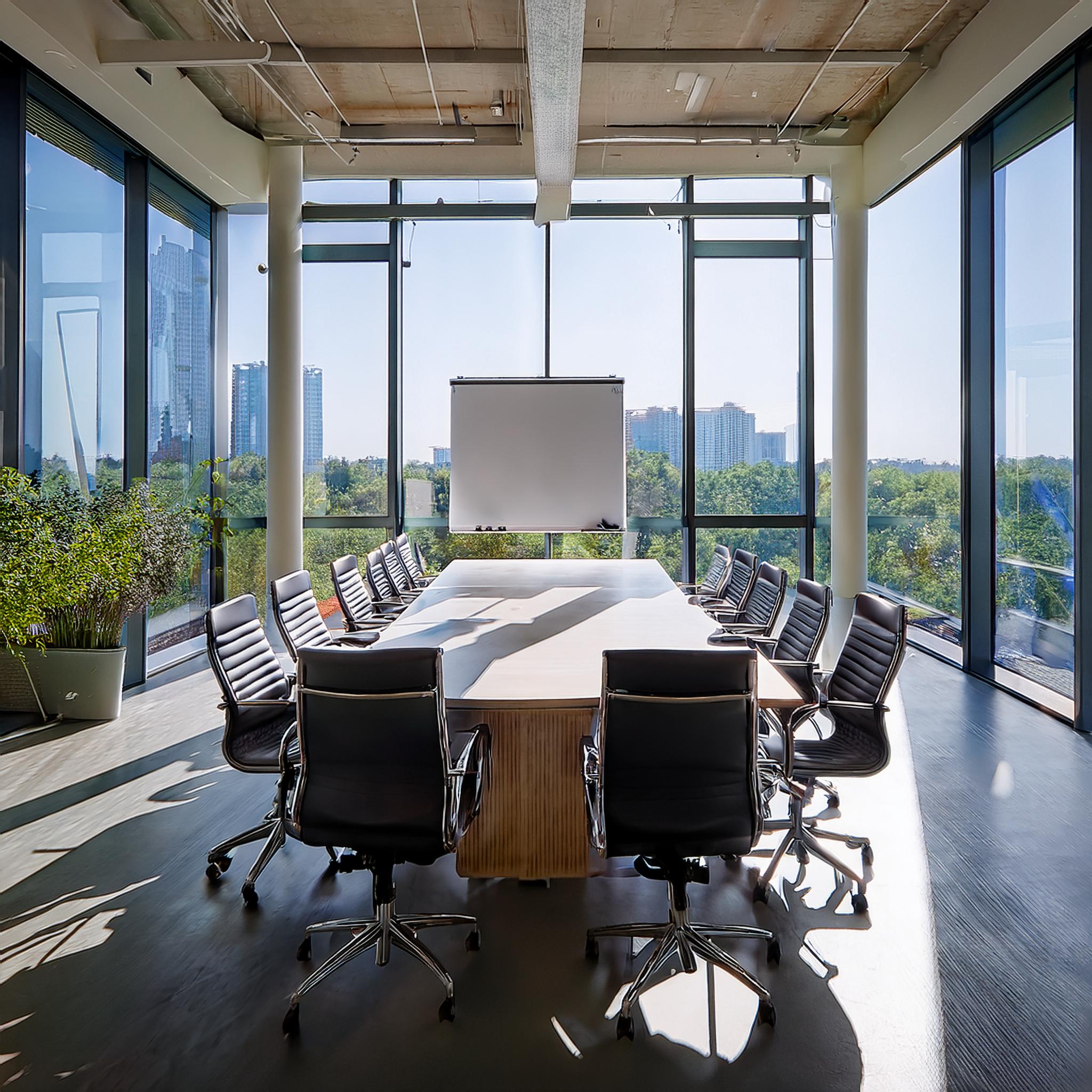 Elegantes Konferenzraumdesign